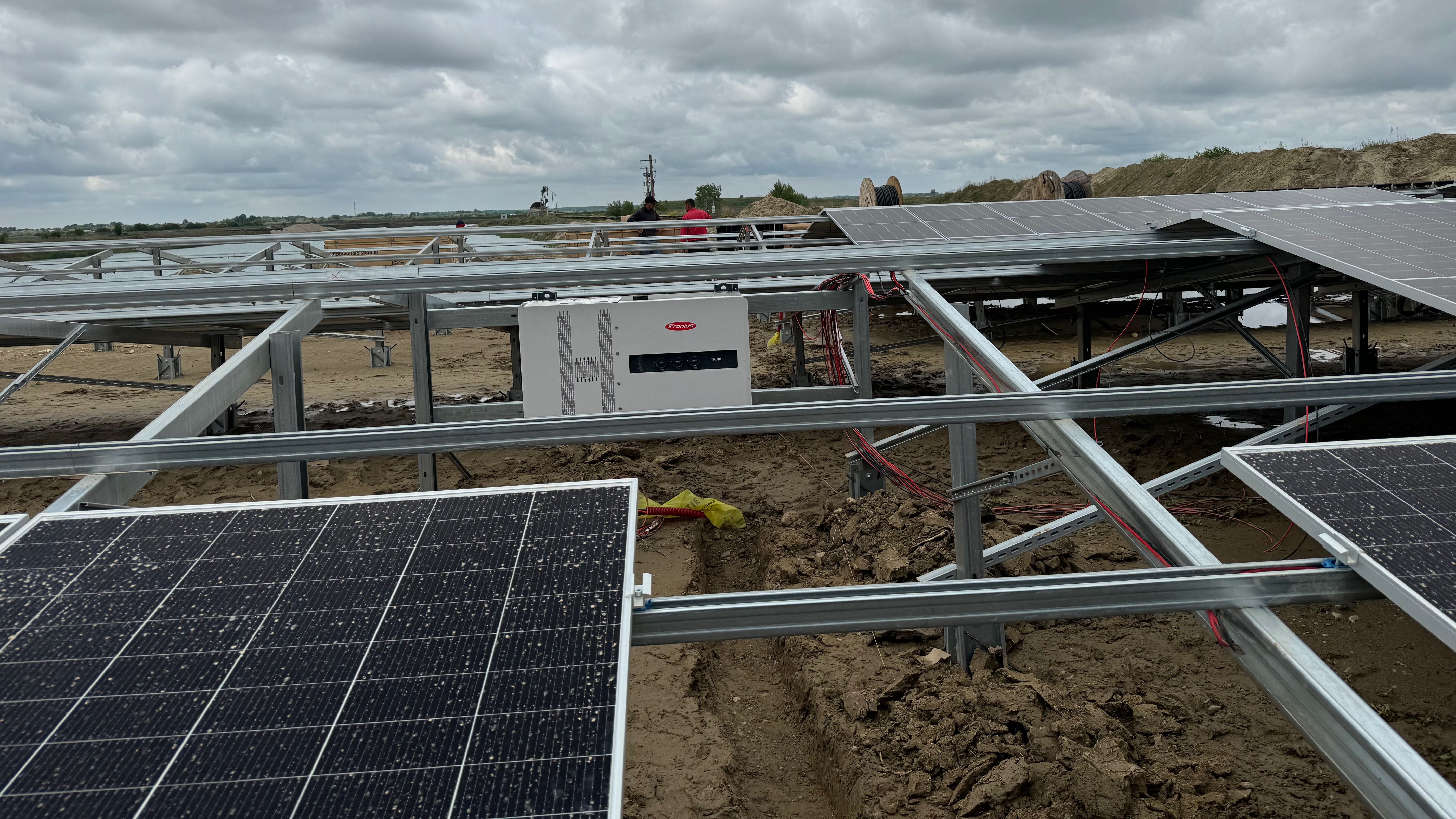 Parc fotovoltaic industrial